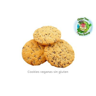 VEG/SG COOKIE CON PEPITAS CHOCOLATE 70 grs. C/20 Uds.