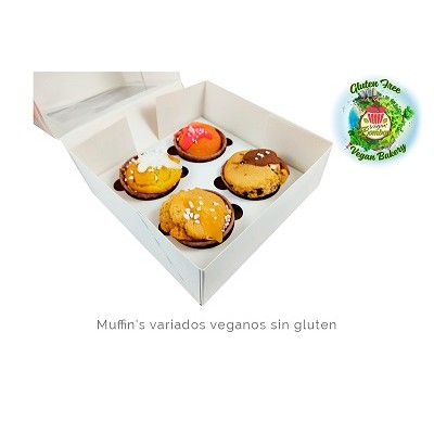 VEG/SG MUFFIN CANELA CARAMELO 70 grs. C/20 Uds.