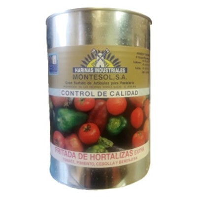 FRITADA HORTALIZAS EXTRA MONTESOL B/3,9 Kg.