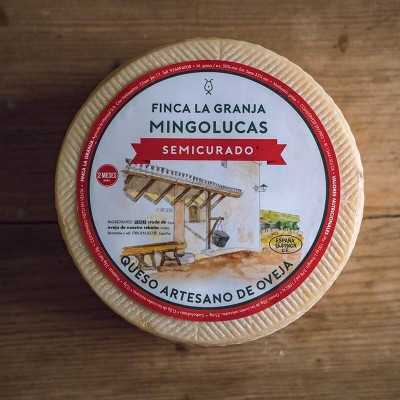 QUESO DE OVEJA ARTESANO MINGOLUCAS CURADO EN ACEITE SURIA