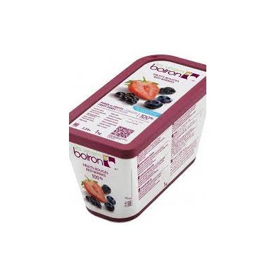 PURE DE FRUTOS ROJOS SILVESTRES 100% 1 Kg.